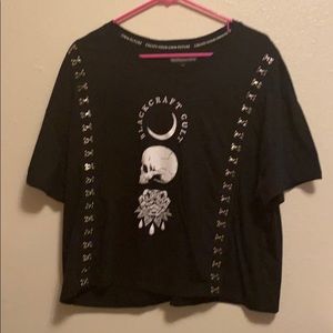 BlackCraft Crop Top